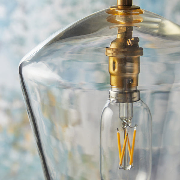 Pooky - Demijohn Pendant Light - Regular - Clear Blown Glass