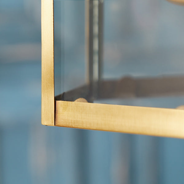 Pooky - Dontanello Pendant Light - Brass And Clear Glass