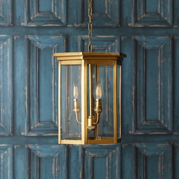 Pooky - Dontanello Pendant Light - Brass And Clear Glass