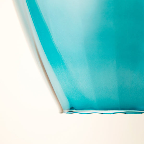 Pooky - Lisboa Pendant Light Shade - Small - Turquoise Glass