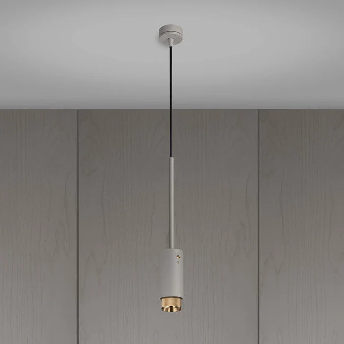 Buster & Punch Exhaust Pendant - Cross - Stone - Brass