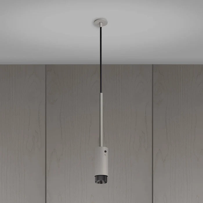Buster & Punch Exhaust Pendant - Cross - Stone - Smoked Bronze