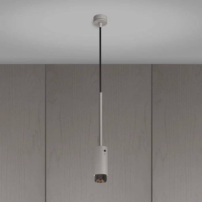 Buster & Punch Exhaust Pendant - Cross - Stone - Smoked Bronze