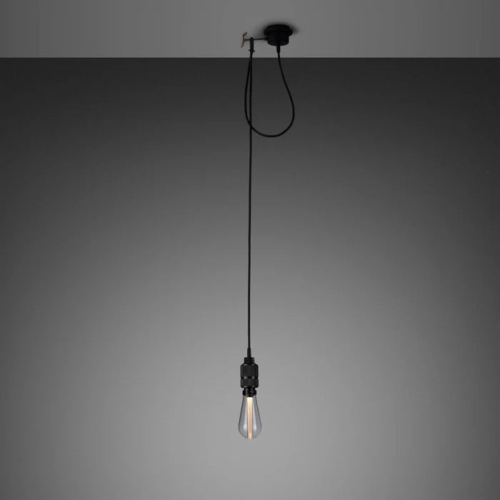 Buster & Punch Hooked Pendant Light - 1.0 - Nude - Cross - Smoked Bronze - 2.0m