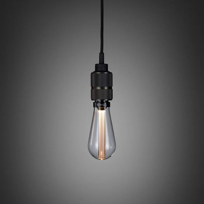 Buster & Punch Hooked Pendant Light - 1.0 - Nude - Cross - Smoked Bronze - 2.6m