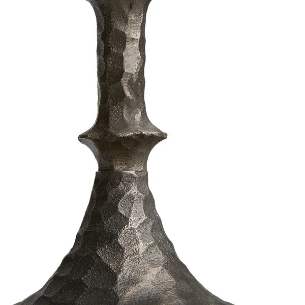 Pooky - Frinky Floor Lamp Base - Hammered Bronze Finish - Without Lampshade