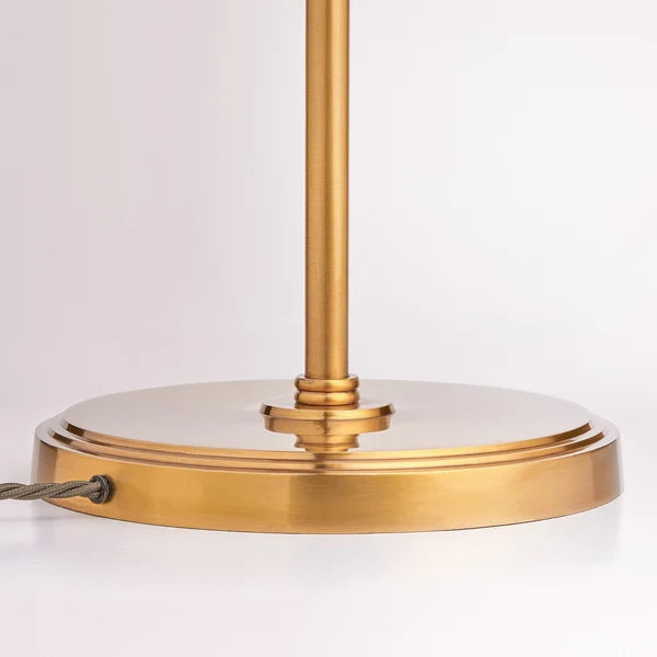 Pooky - Swing Articulated Standing Lamp Base - Brass - Without Lampshade