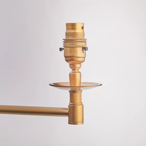 Pooky - Swing Articulated Standing Lamp Base - Brass - Without Lampshade