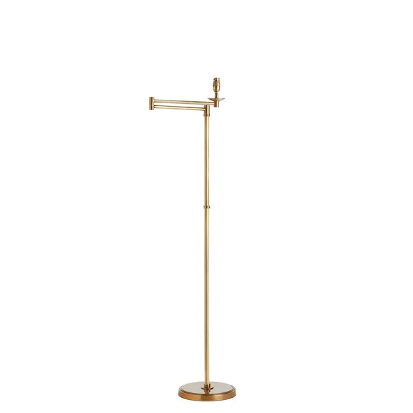 Pooky - Swing Articulated Standing Lamp Base - Brass - Without Lampshade