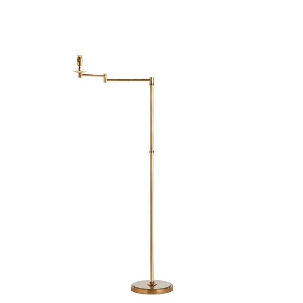 Pooky - Swing Articulated Standing Lamp Base - Brass - Without Lampshade