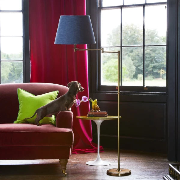 Pooky - Swing Articulated Standing Lamp Base - Brass - Without Lampshade