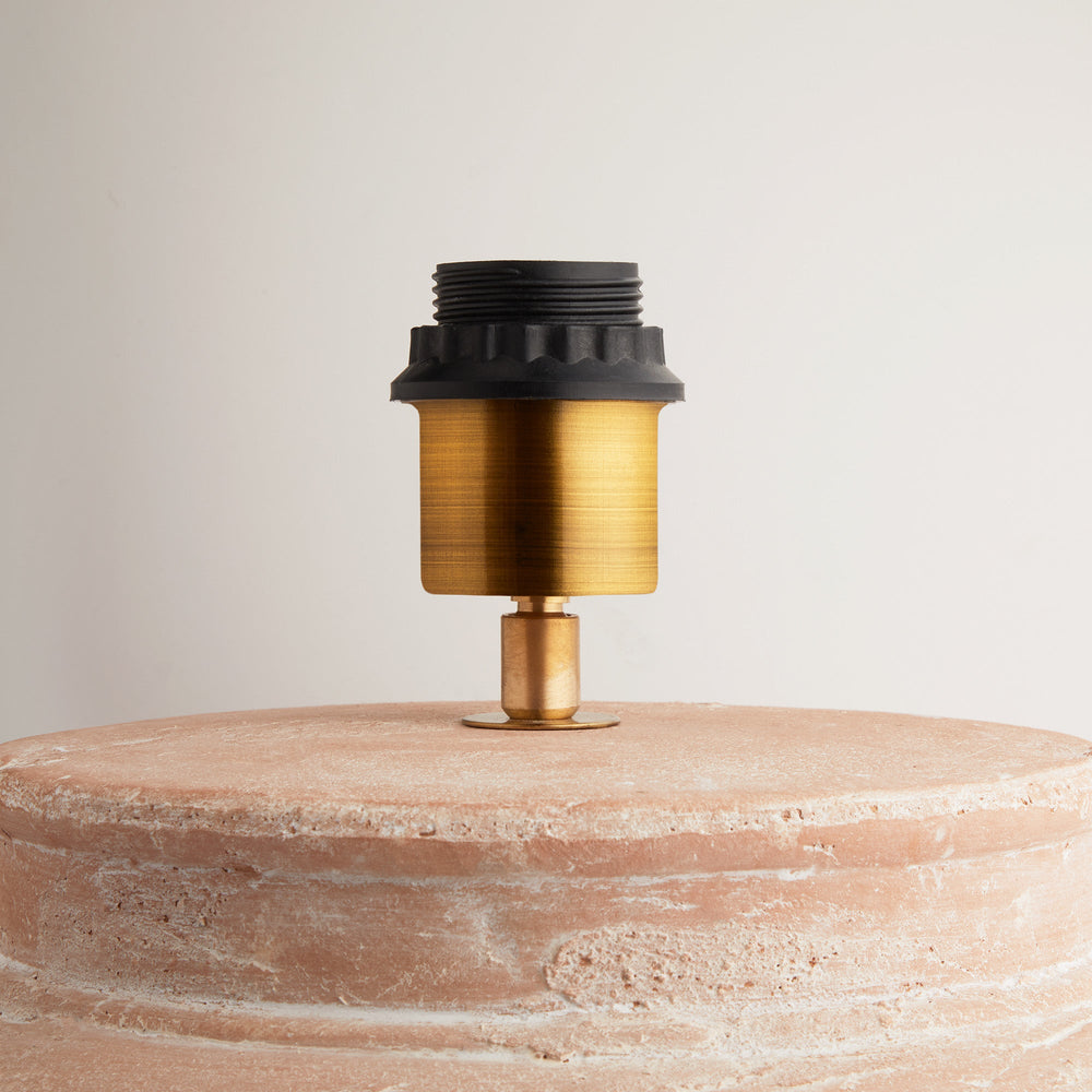 Pooky - Larger Ambrose Table Lamp Base - Natural Terracotta