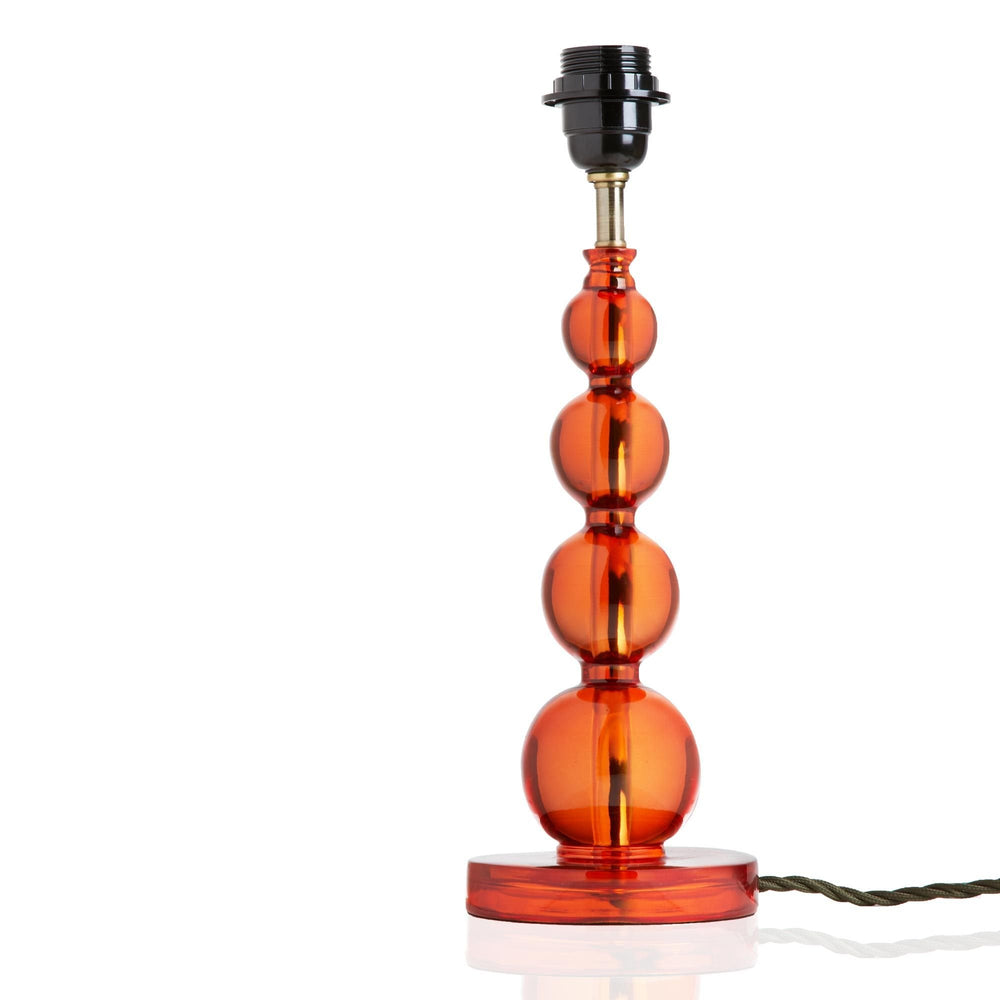 Pooky - Aurora Table Lamp Base - Orange Resin