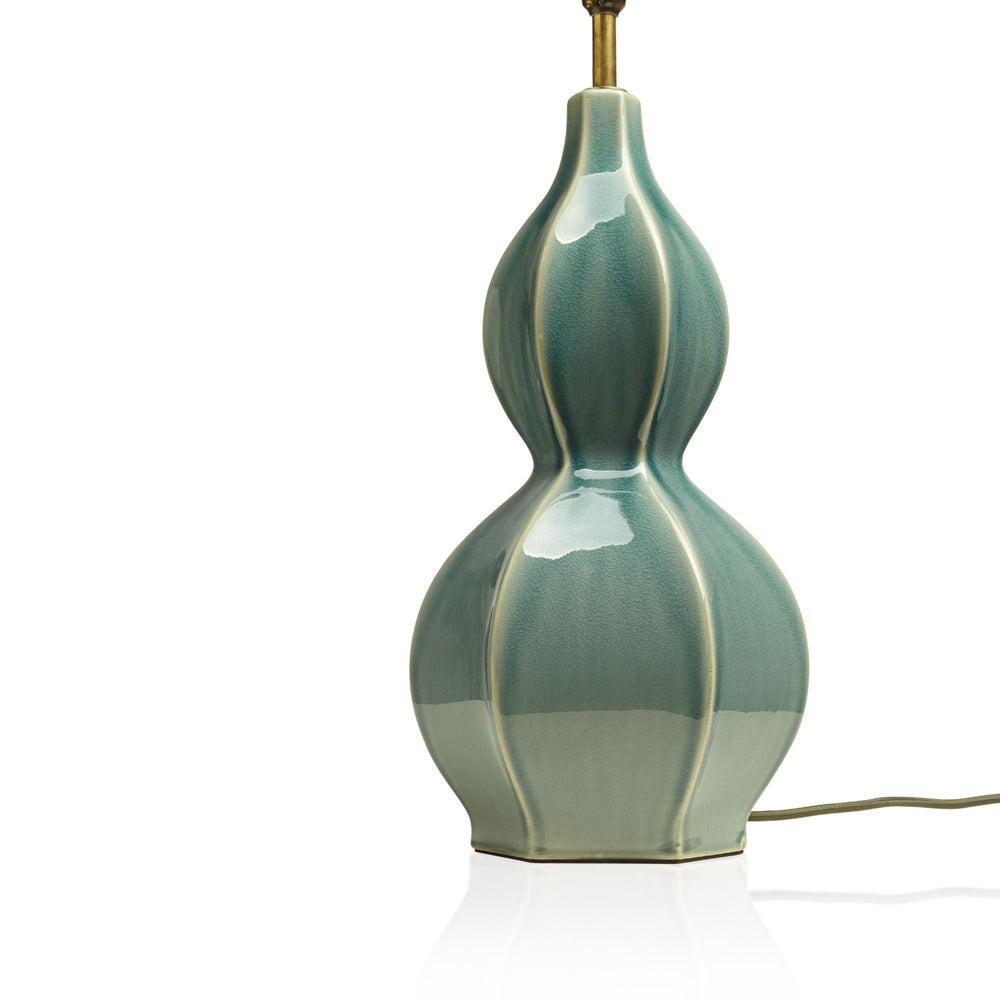 Pooky - Gourdon Table Lamp Base - Seaweed Ceramic