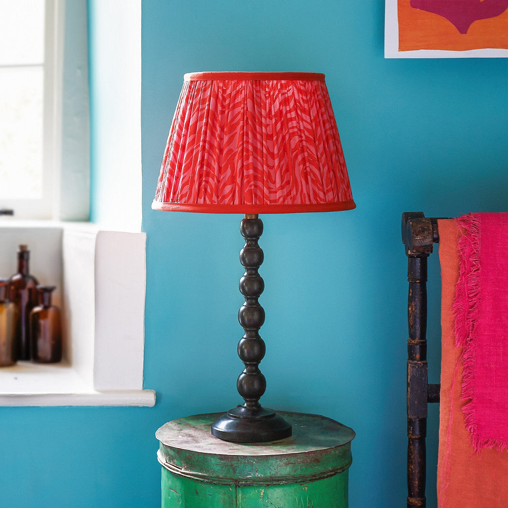 Pooky - Lillee Table Lamp Base - Ebony Finish Wood