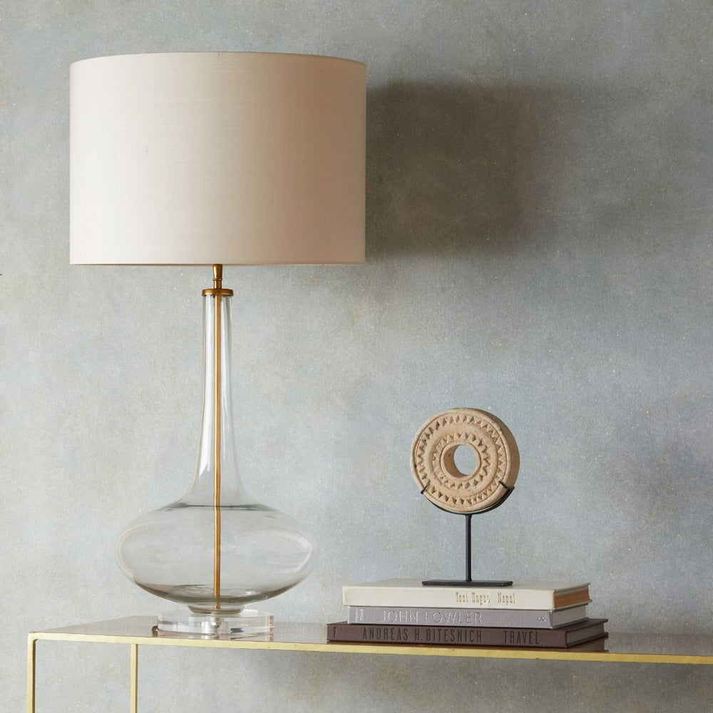 Pooky - Loz Table Lamp Base - Clear Glass