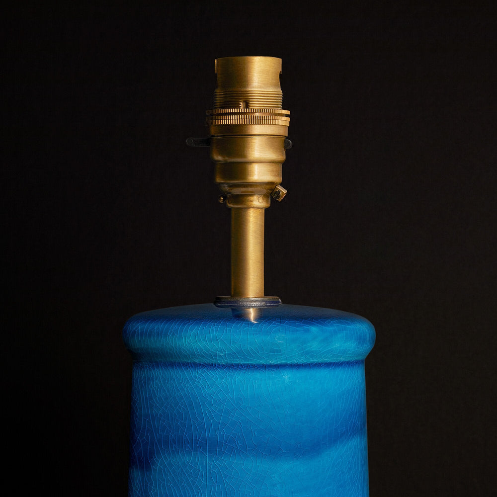 Pooky - Larger Lolita Table Lamp Base - Turquoise Glaze