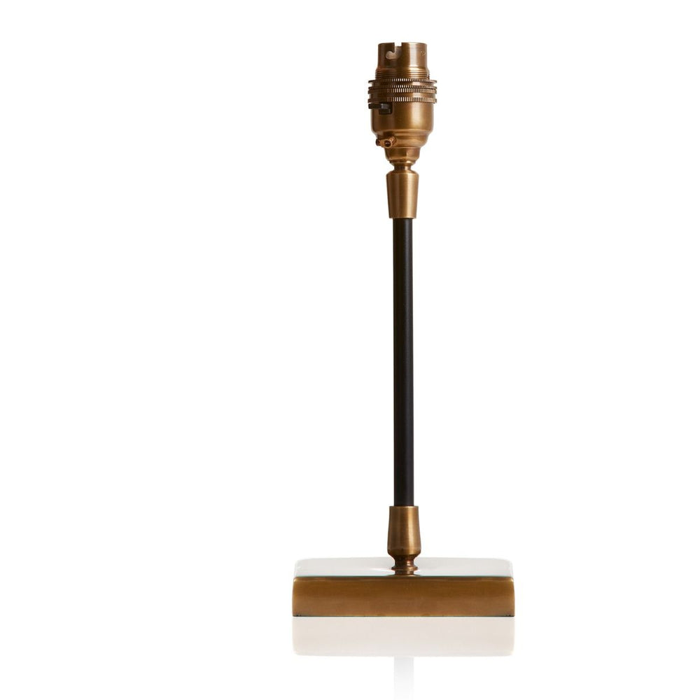Pooky - Pickling Table Lamp Base - Antiqued Brass