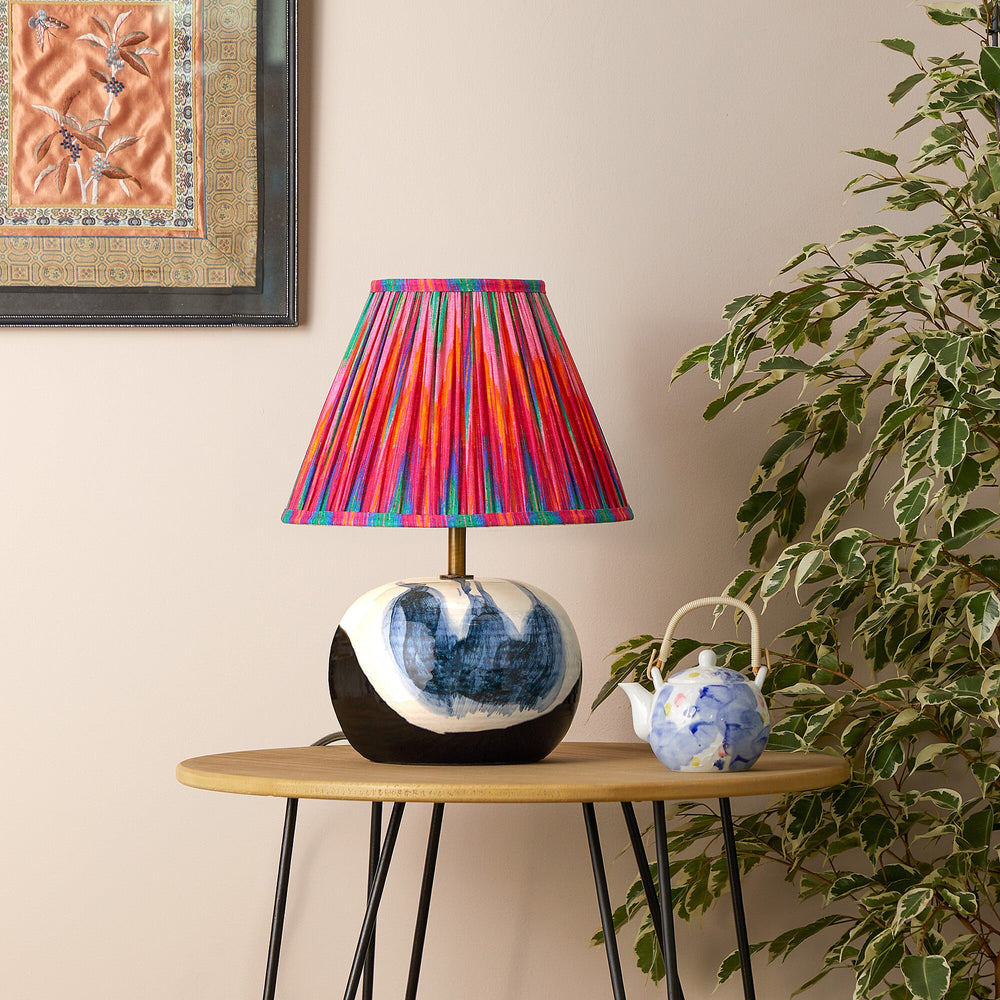 Pooky - Robyn Table Lamp Base - Blue and White Ceramic
