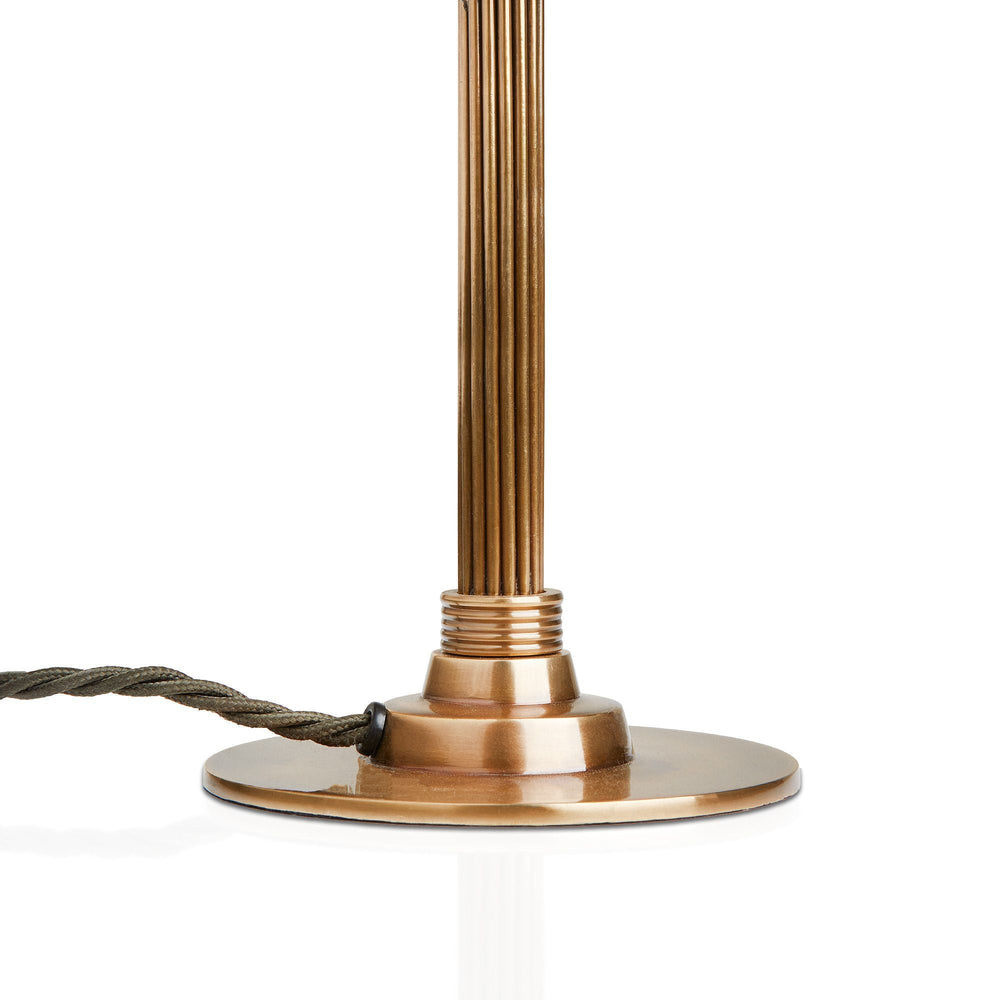 Pooky - Larger Wrappling Table Lamp Base - Antique Brass