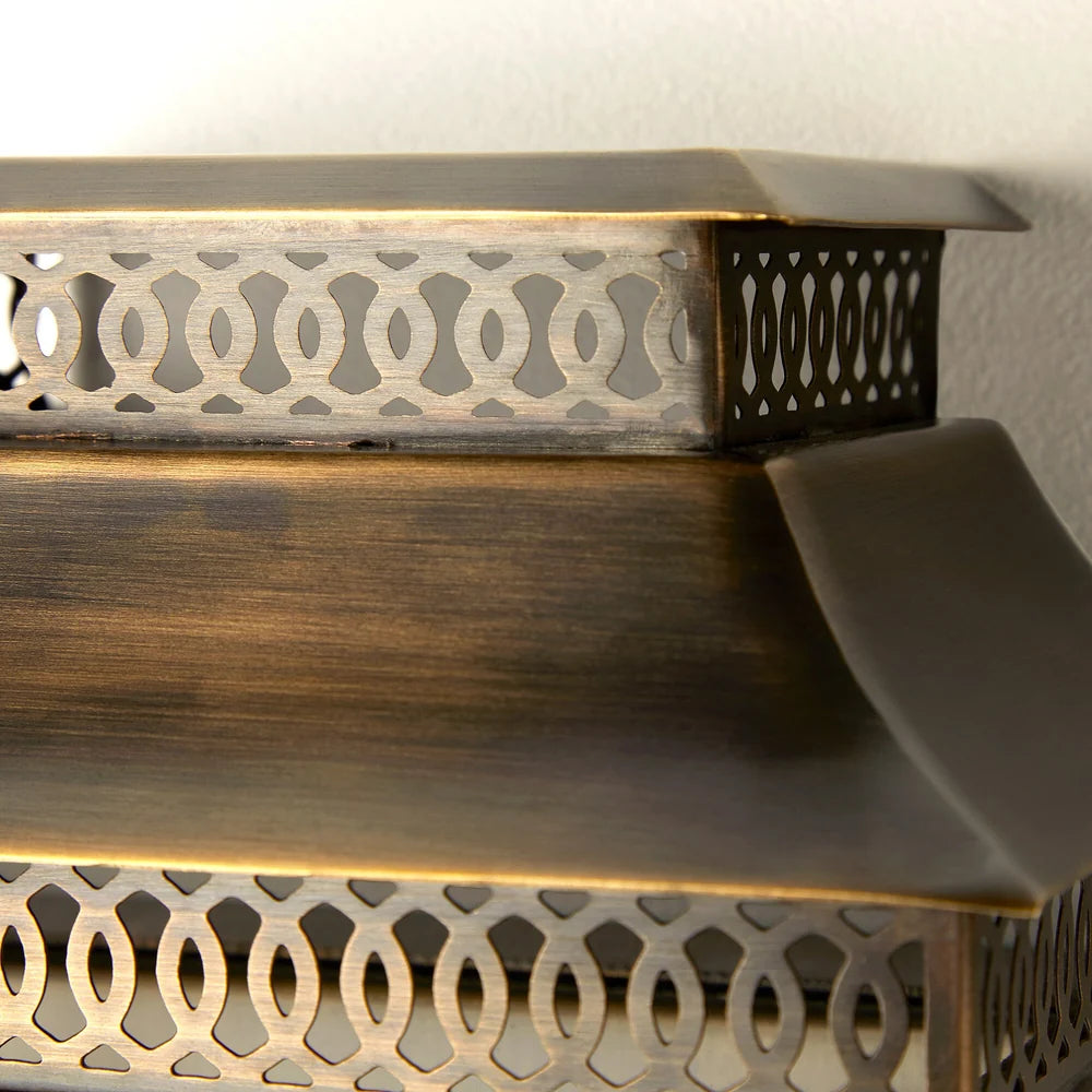 Pooky Hastings Exterior IP44 Wall Light in Bronze