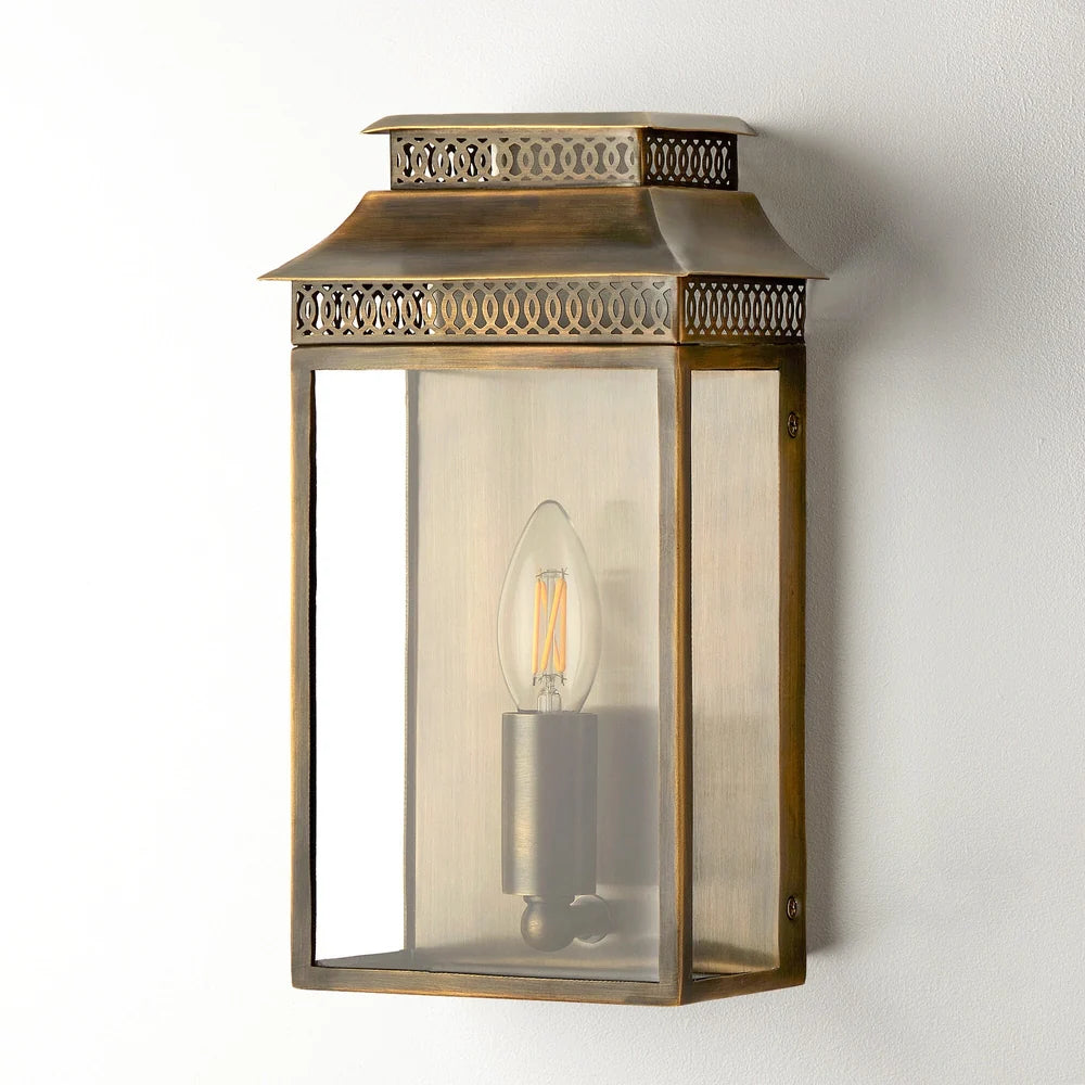 Pooky Hastings Exterior IP44 Wall Light in Bronze