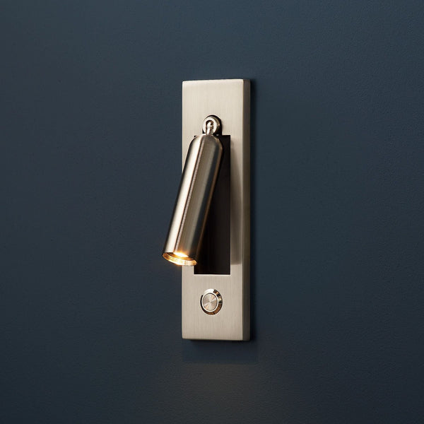 Pooky - Niche Wall Light - Antique Silver