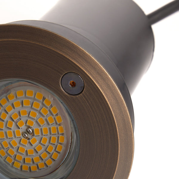 Pooky - Ogroats Ip67 Recessed Decking Light - Antique Bronze