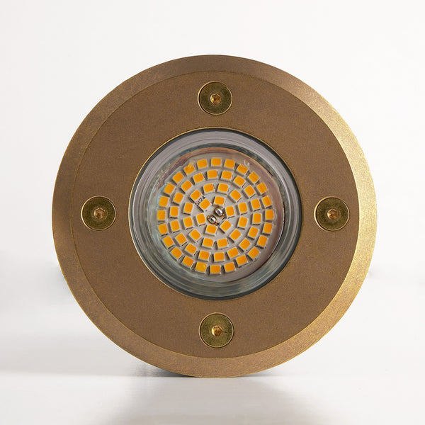 Pooky - Ogroats Ip67 Recessed Decking Light - Antique Brass