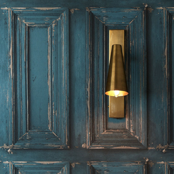 Pooky - Victor Wall Light - Antique Brass