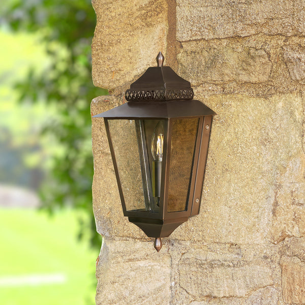Pooky - Westport Ip44 Exterior Wall Light - Bronze