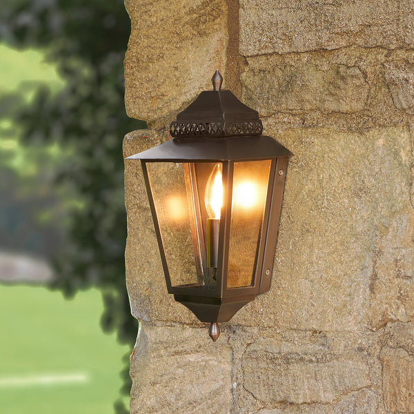 Pooky - Westport Ip44 Exterior Wall Light - Bronze