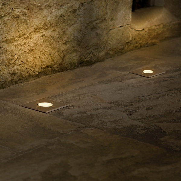 Pooky - Wrath Ip67 Recessed Decking Light - Brass
