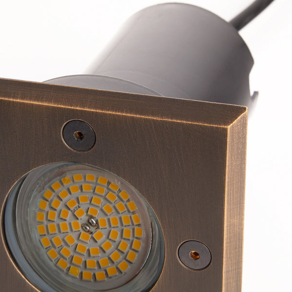 Pooky - Wrath Ip67 Recessed Decking Light - Antique Bronze