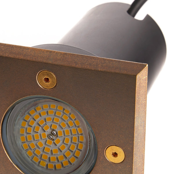 Pooky - Wrath Ip67 Recessed Decking Light - Brass
