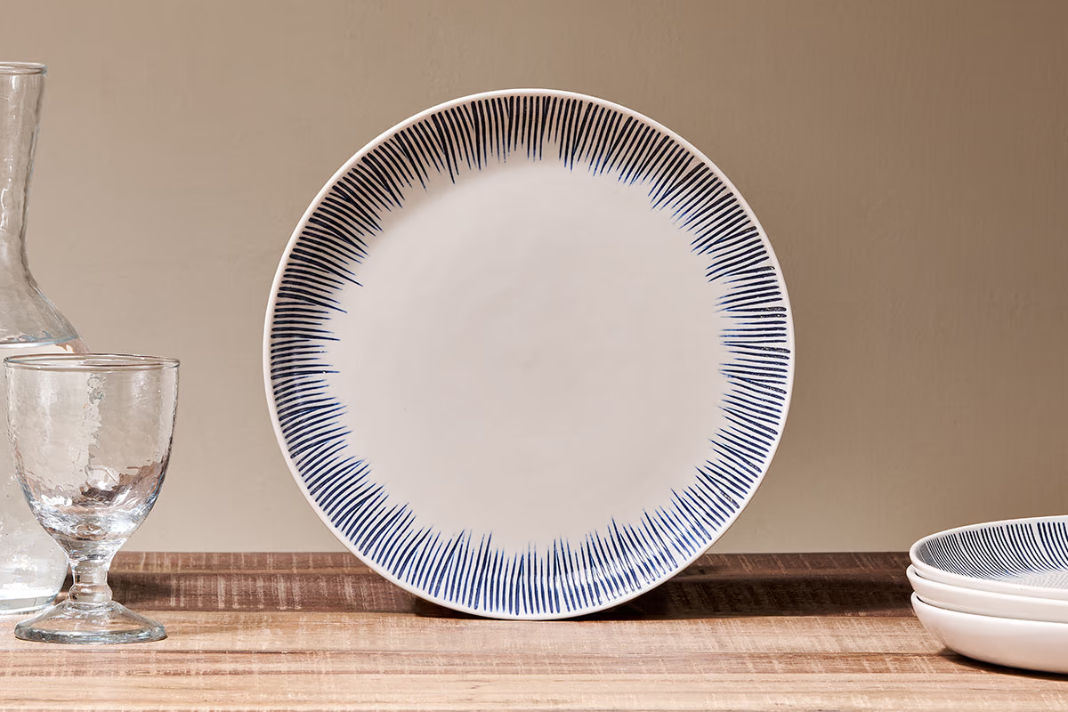 Nkuku - Karuma Ceramic Dinner Plate