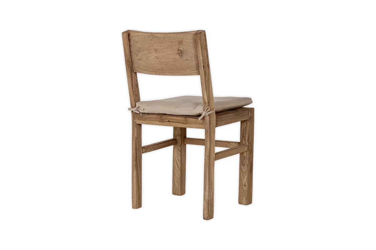 Nkuku - Fioni Reclaimed Wood Dining Chair - Natural