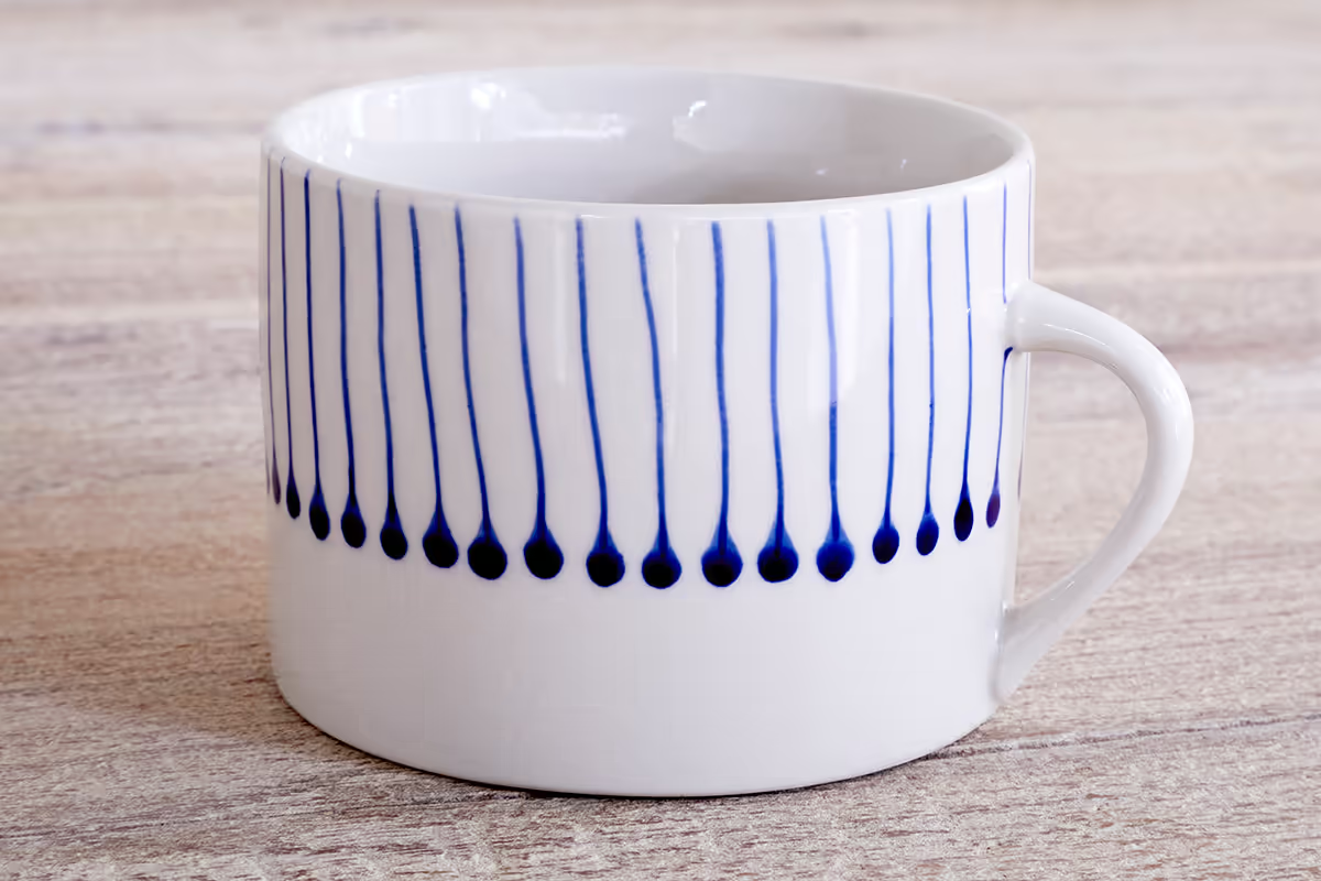 Nkuku - Iba Mug - Indigo - Large (Set of 2)