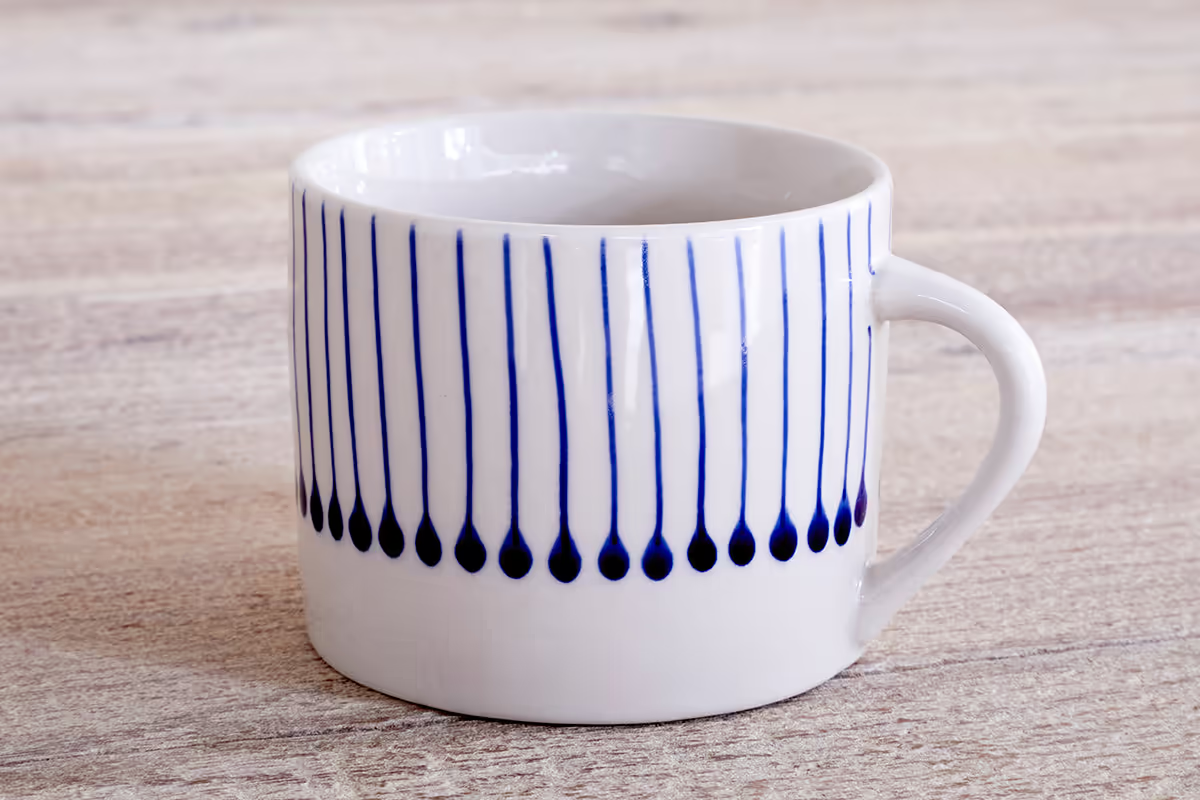 Nkuku - Iba Mug - Indigo - Small (Set of 2)