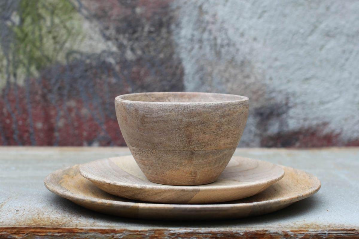 Nkuku - Artisan Plates - Side Plate 2cm x 20cm (dia)