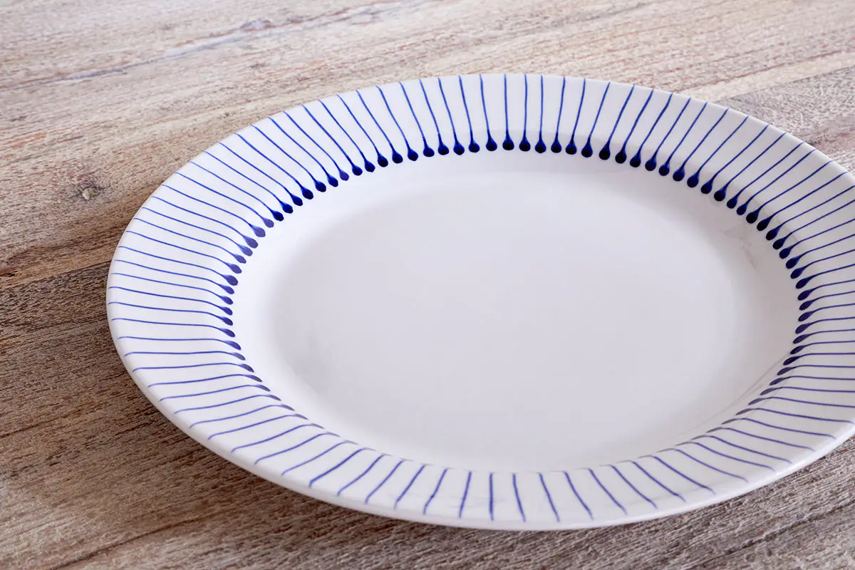 Nkuku - Iba Dinner Plate - Indigo
