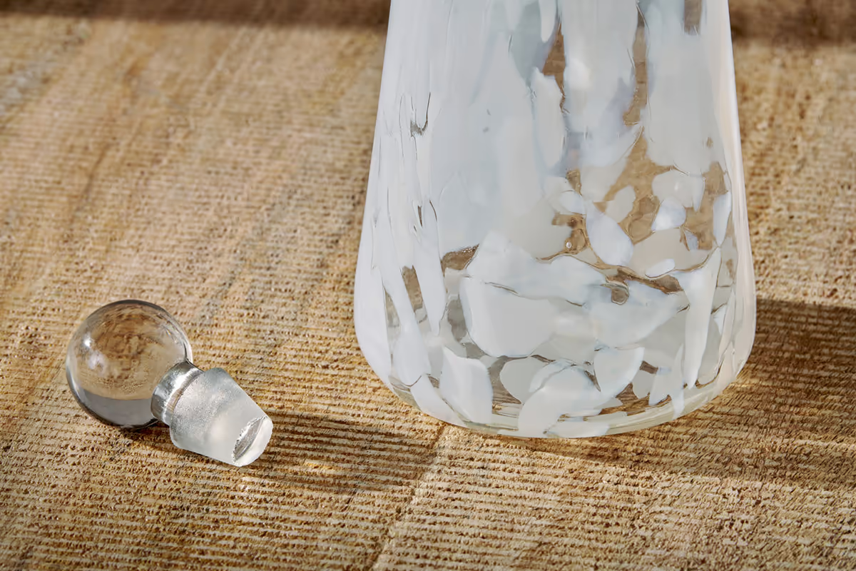 Nkuku - Lohara Decanter - White