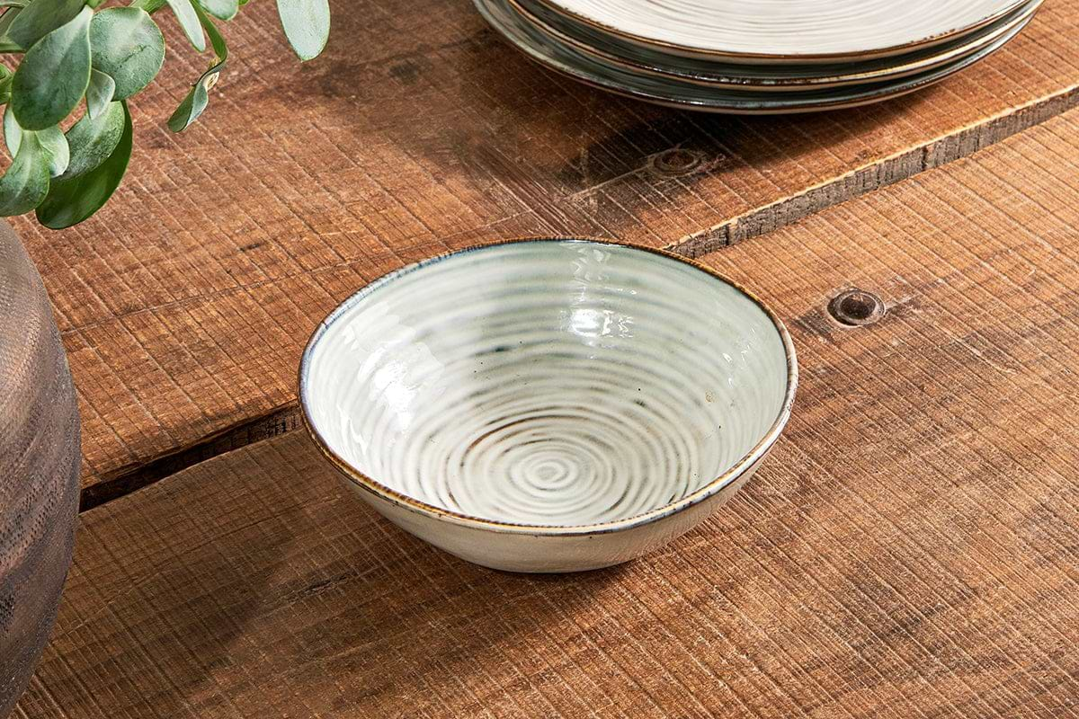 Nkuku - Dhanuk Ceramic Cereal Bowl - Cream