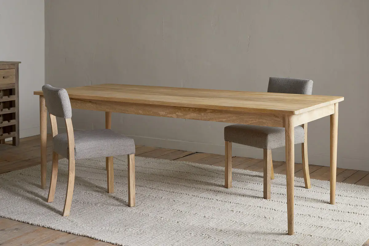 Nkuku - Anbu Mango Dining Table - Natural - Small