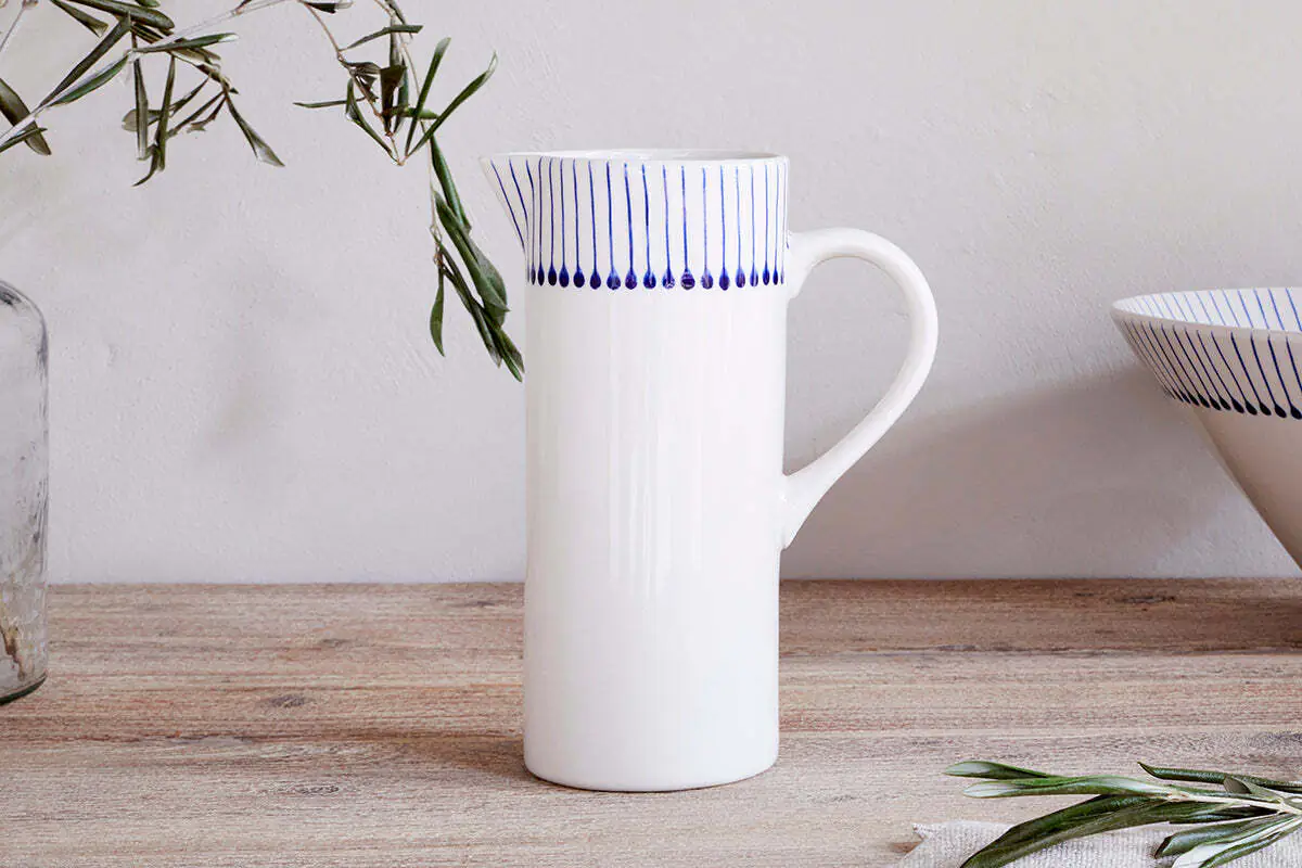Nkuku - Iba Jug - Indigo