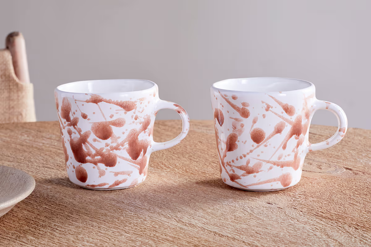 Nkuku - Canela Mug - Dusty Terracotta - (Set of 2)
