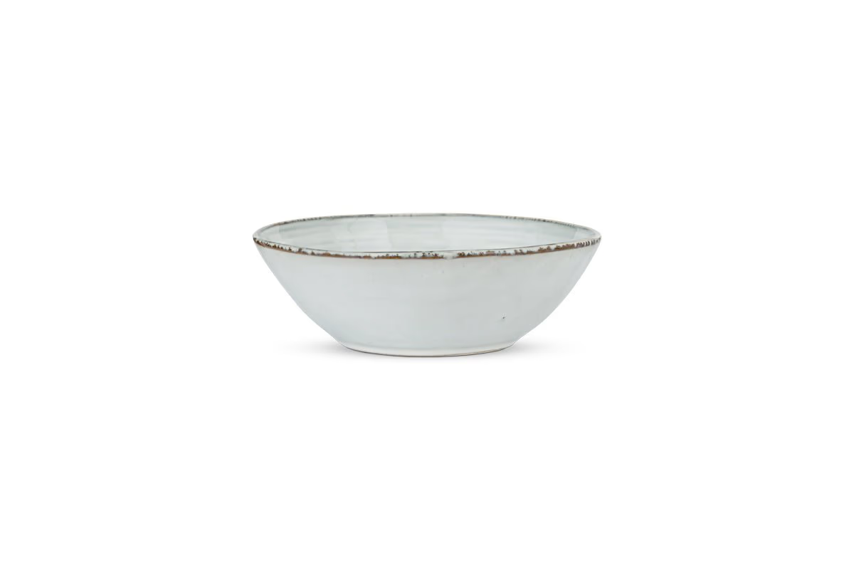 Nkuku - Dhanuk Ceramic Cereal Bowl - Cream