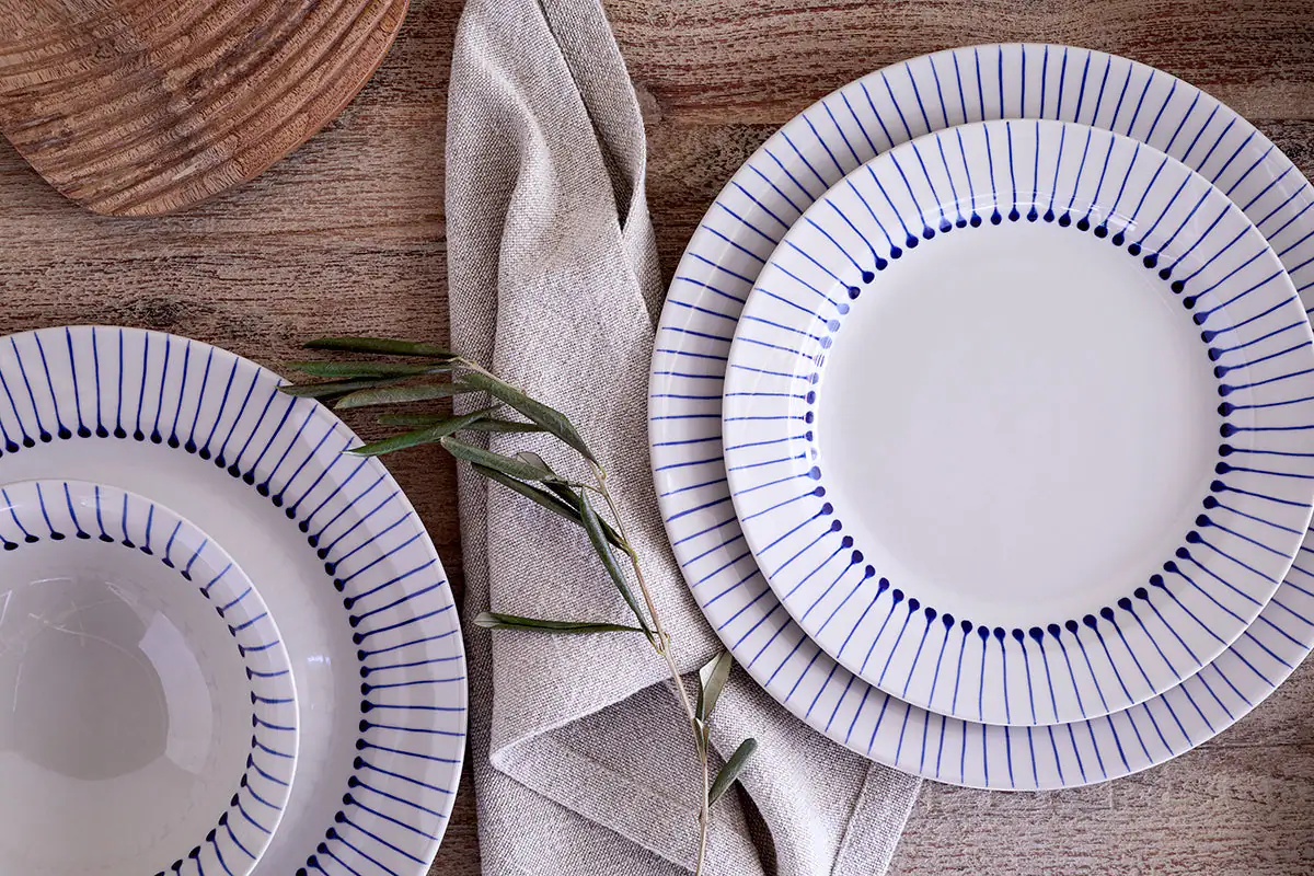 Nkuku - Iba Side Plate - Indigo