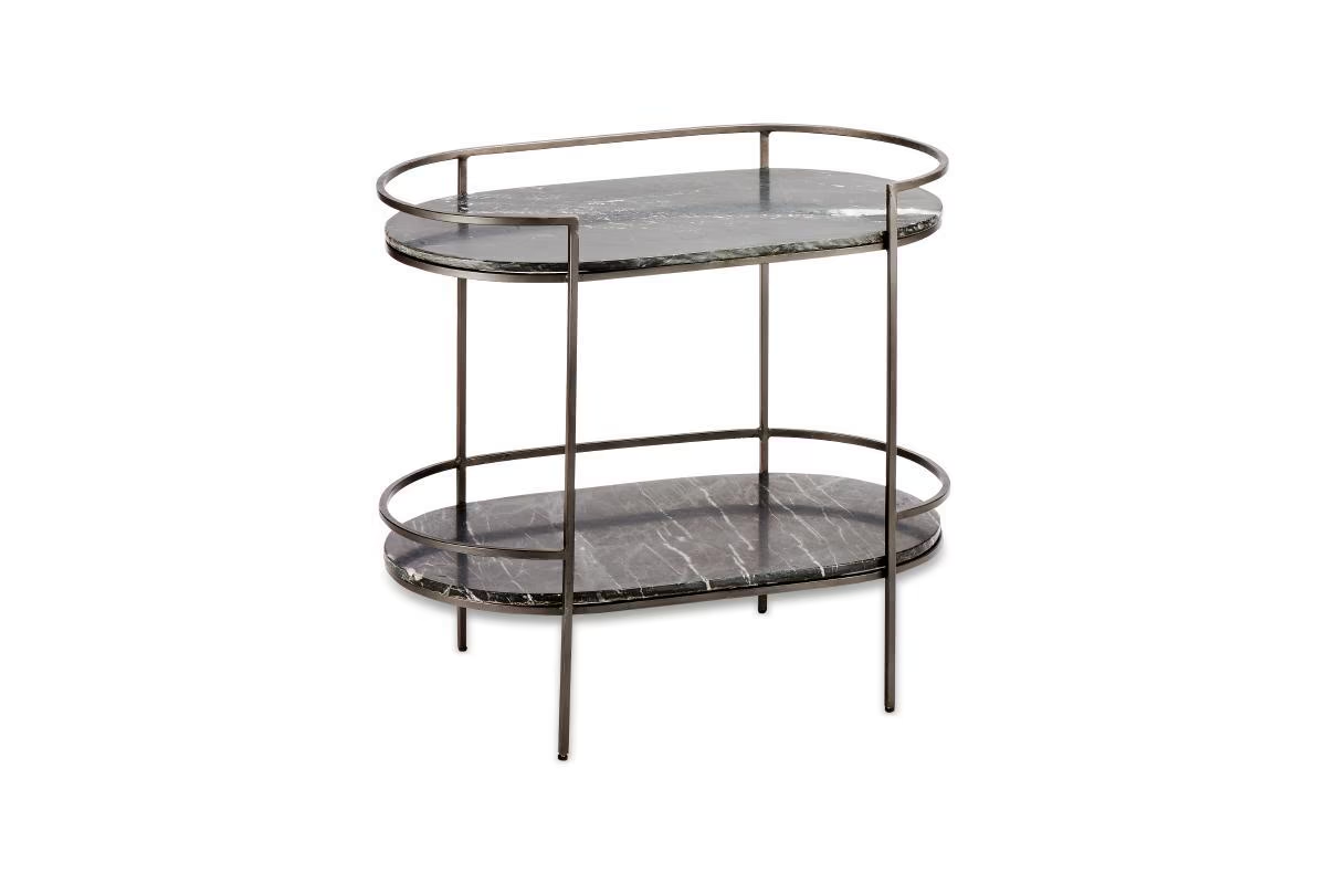 Nkuku - Karoko Marble Drinks Table