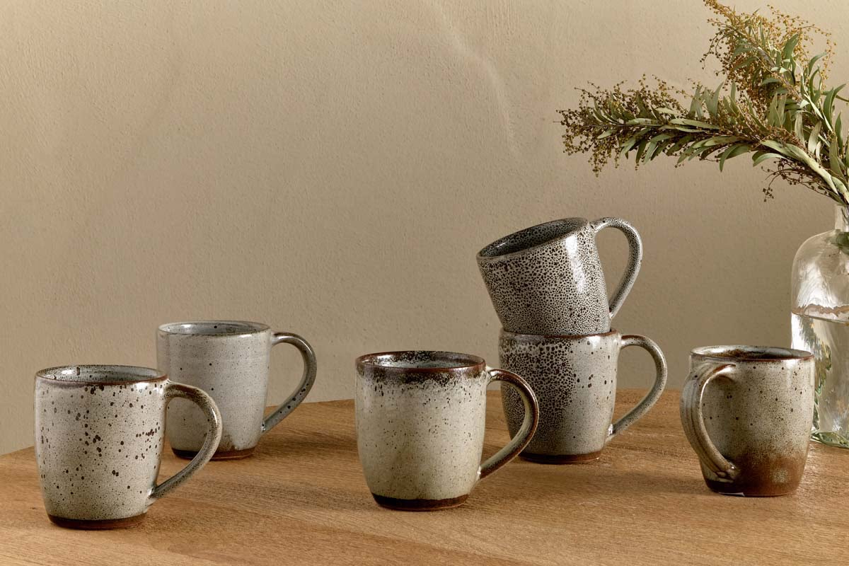 Nkuku - Cam Large Mug - Mocha (Set of 2)